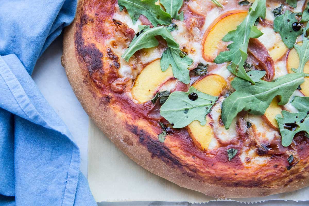 Peach-Prosciutto Pizza: A Sweet-Savory Masterpiece