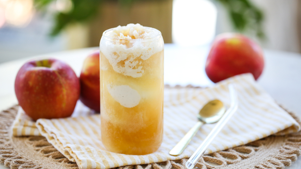 Creamy Apple Cider Slushy: A Refreshing Fall Treat